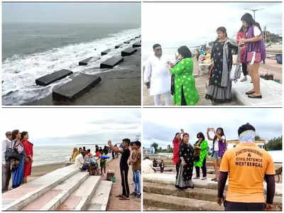 ‘জাওয়াদ’-এর রেশ নেই, রোদ ঝলমলে আবহাওয়া দিঘা-বকখালিতে