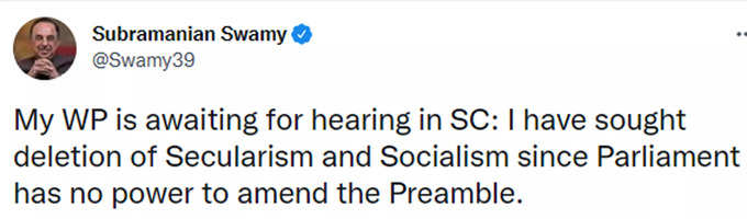 swamy-tweet