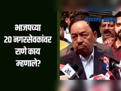 Pune : पुण्यातले २० नगरसेवक नाराज असल्याची चर्चा; काय म्हणाले राणे?