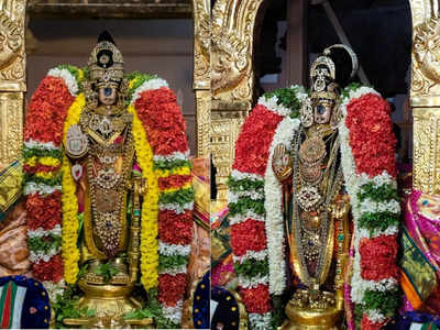 பகல் பத்து நான்காம் நாள்: தொப்பாரைக் கொண்டை அலங்காரத்தில் ரெங்கநாதர் உலா!