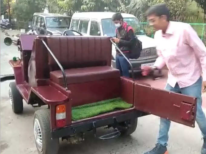 Affordable Electric Car Made By MP Student 1