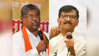 sanjay raut : राऊतांनी चंद्रकांत पाटलांना सुनावले; म्हणाले, ... तर प्रकृती बिघडेल