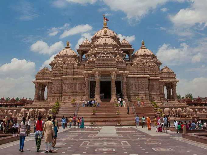 दिल्ली के पास अक्षरधाम - Akshardham Near Delhi in Hindi