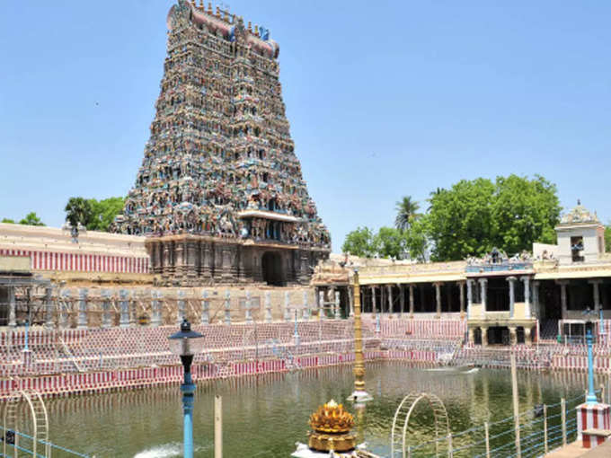 मीनाक्षी अम्मन मंदिर, तमिलनाडु - Meenakshi Amman temple, Tamil Nadu in Hindi