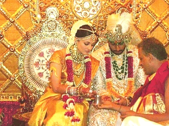 Aishwarya Rai and Abhishek Bachchan Wedding