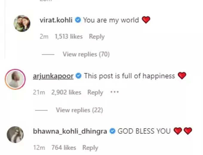 virushka comment