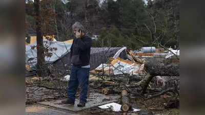 Tornadoes in US: एकाच वेळी चार चक्रीवादळांचा अमेरिकेला तडाखा; केंटकीत ५० ठार