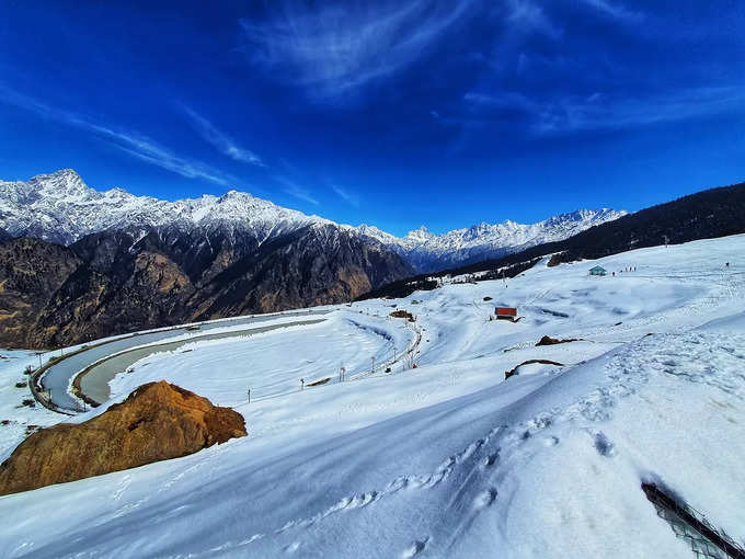 उत्तराखंड के पास औली - Auli Near Uttarakhand in Hindi