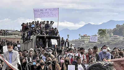 Nagaland Firing పైసలొద్దు.. న్యాయం కావాలి.. చెక్కు తిప్పి పంపిన బాధిత కుటుంబాలు 