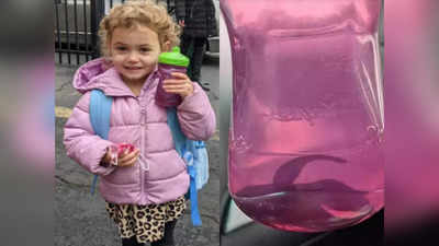 पानी को बोतल में डाली अपनी पालतू मछली, फिर उसे स्कूल ले गई 3 साल की बच्ची