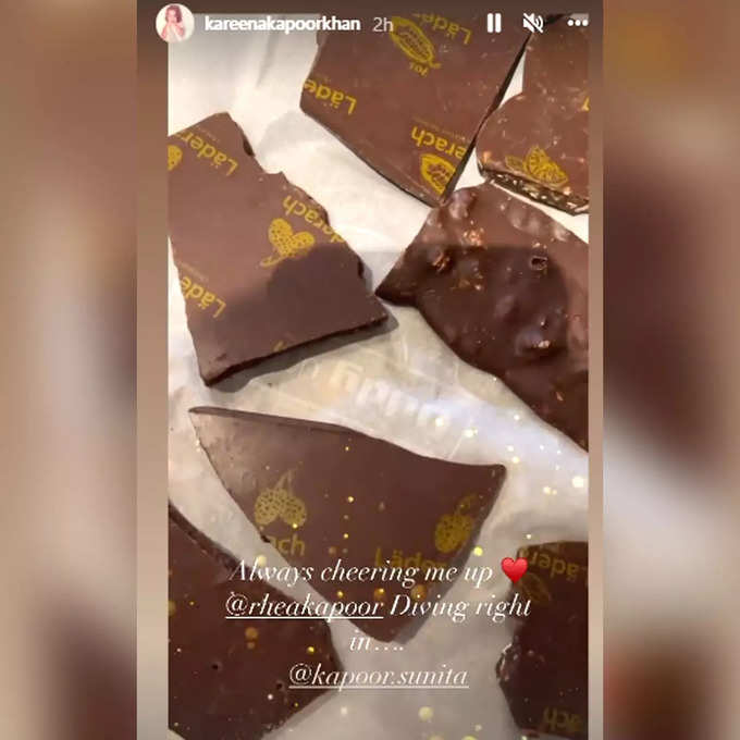 kareena kapoor khan shares chocolate pic