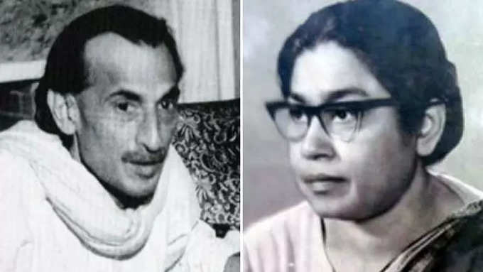 Acharya Kriplani and Sucheta Kriplani