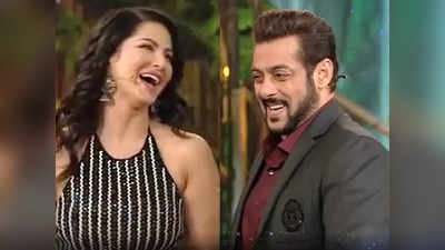 Bigg Boss 15: सलमान ने सनी लियोनी संग किया दबंग का यह सीन, ऐक्ट्रेस बोलीं- थप्पड़ मत मारो