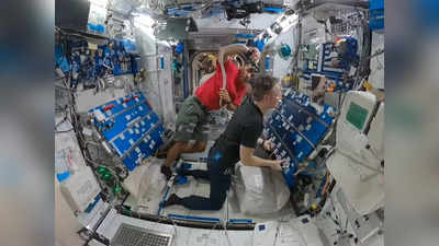 NASA ने अंतरिक्ष में खोला सैलून! देखिए शून्य गुरुत्वाकर्षण में भारतीय मूल का यह अंतरिक्ष यात्री बना बार्बर