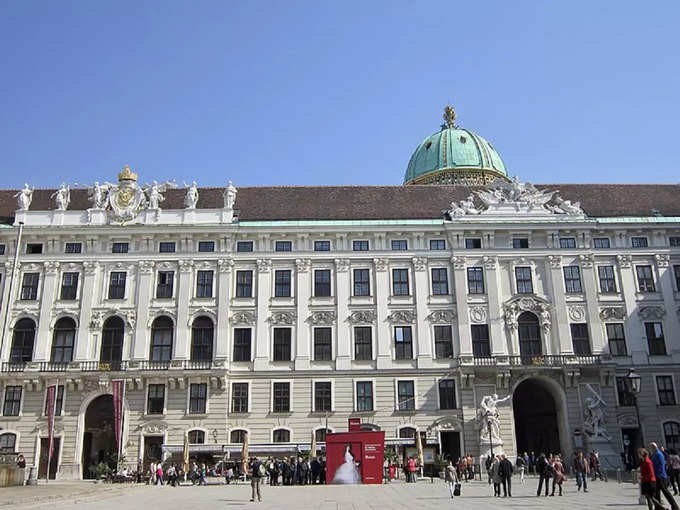 हॉफबर्ग पैलेस, वियना, ऑस्ट्रिया - Hofburg Palace, Vienna, Austria in Hindi