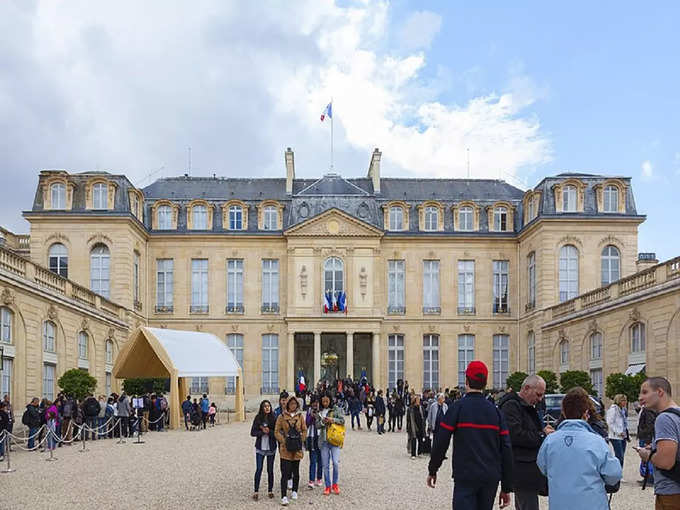 एलिसी पैलेस, पेरिस, फ्रांस - Élysée Palace, Paris, France in Hindi