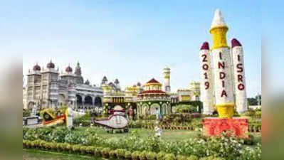 ಮೈಸೂರು ಅರಮನೆಯ ಫಲಪುಷ್ಪ ಪ್ರದರ್ಶನ : ರಾಮಮಂದಿರ, ಅಪ್ಪು ಪ್ರಮುಖ ಆಕರ್ಷಣೆ