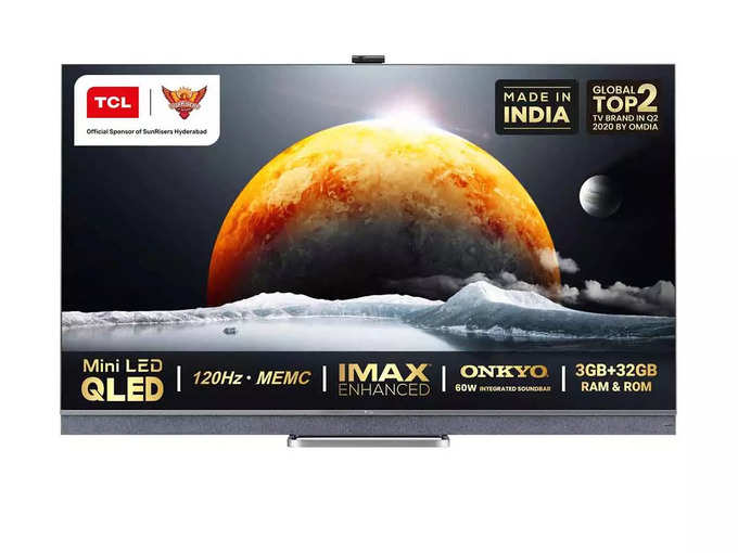 ​TCL 55 inches 4K Ultra HD Certified Android QLED TV 55C825