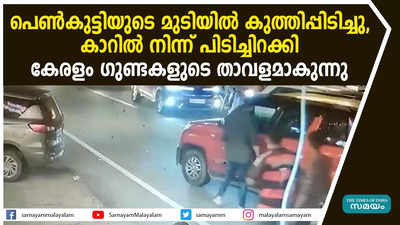 പെൺകുട്ടിയുടെ മുടിയിൽ കുത്തിപ്പിടിച്ചു, അച്ഛന്‍റെ മുന്നിൽവെച്ച് അസഭ്യം പറയൽ!!