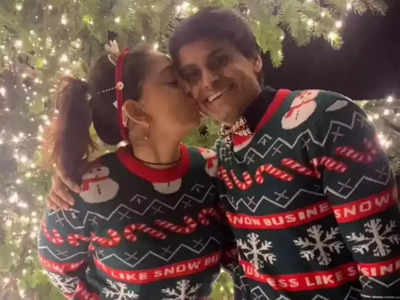 आइरा खान ने बॉयफ्रेंड नुपुर शिखारे संग सेलिब्रेट किया क्रिसमस, किस करने की तस्वीर हुई वायरल
