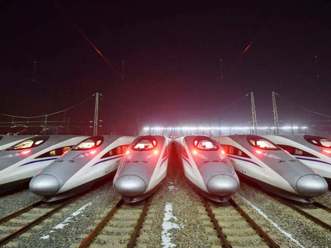 ​5 लाख से ज्यादा आबादी वाले 75% चीनी शहरों में हाई-स्पीड रेल कनेक्टिविटी