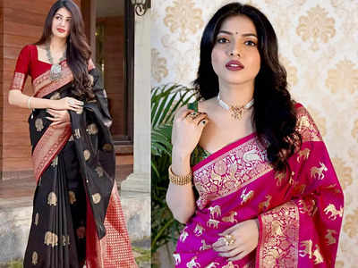 Womens Clothing : अपनी वार्डरोब में ऐड करें ये सस्ती Silks Saree, पहनने में भी हैं काफी हल्की