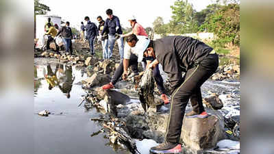 खाम नदीच्या पात्रात चिल्ड्रन पार्क, थिएटरही