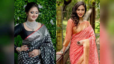 Silk Saree Collection : रश्मि देसाई की तरह मिलेगा साड़ी लुक, ट्राय करें सिल्क साड़ी के ये बेहतरीन और सस्ते कलेक्शन