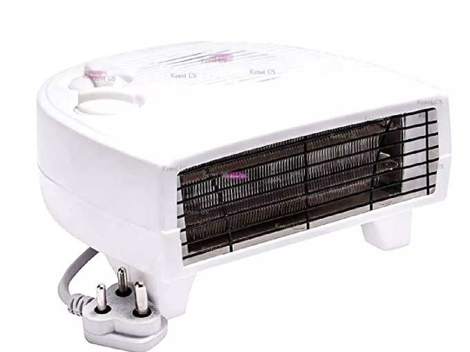 Kenvi US Fan Heater for Room in Winter Noiseless Smart Room Heater Overheat Protector &amp; Best for Child Safety Heat Air Blower || 1 Season Warranty Adjustable Fan Speed || Model- PL111 | ER34