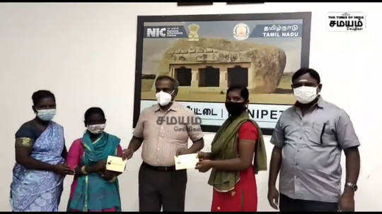 வறுமையில் கல்வியை தவிர்க்கும் மாணவிகள்; சமூக சேவகர் உதவிக்கரம்; ஆட்சியர் பாராட்டு!