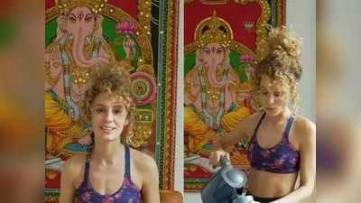 मनी हाइस्टची अभिनेत्री बाप्पाची भक्त, हिंदू धर्माचं करतेय पालन