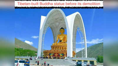 तालिबान के नक्शेकदम पर चीन! जमींदोज की 99 फुट ऊंची बुद्ध की मूर्ति, भिक्षुओं को जबरन दिखाया