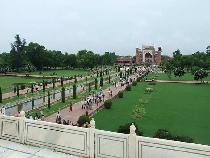 ताजमहल गार्डन, आगरा, उत्तर प्रदेश - Taj Mahal Garden, Agra, Uttar Pradesh in Hindi