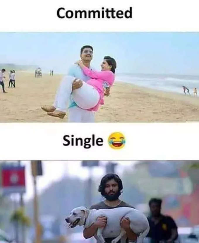 Committed vs Single மீம்ஸ்