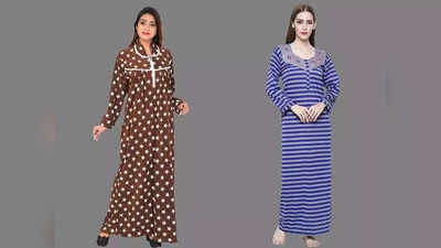 குளிர்காலத்தில் அணிவதற்கு ஏற்ற சிறந்த 5 woolen nighties.