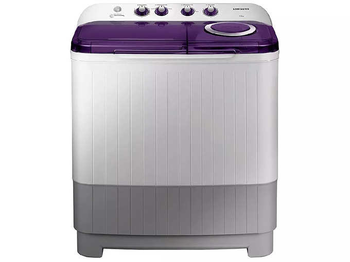 Samsung 7.0 Kg Inverter 5 star Semi-Automatic Washing Machine (WT70M3200HL/TL, Light Grey, Air turbo drying)