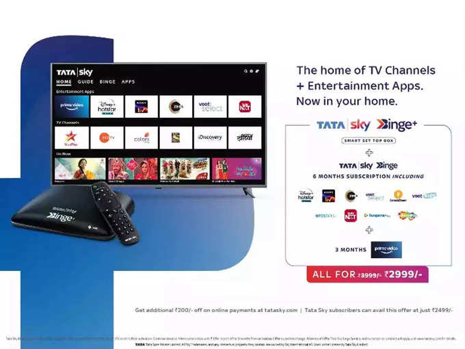 Tata Sky Binge+ Android set-top-box