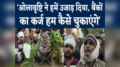 MP Farmers Pain : बैंकों से कर्ज लेकर की खेती, ओलावृष्टि में सब कुछ खत्म... कलेक्ट्रेट ऑफिस पहुंच किसानों ने सुनाया दर्द