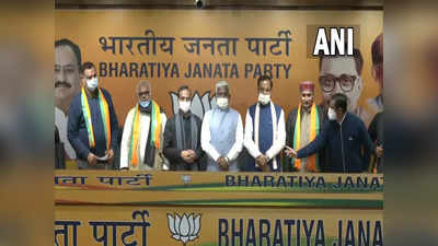 UP Election: बीजेपी का सपा, कांग्रेस पर करारा पलटवार, नरेश सैनी, हरिओम और धर्मपाल यादव को पार्टी में कराया शामिल