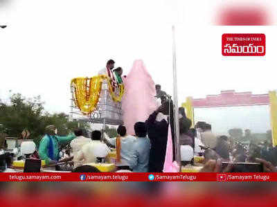 ఆదిలాబాద్‌లో జాలం సింగ్ విగ్రహావిష్కరణ