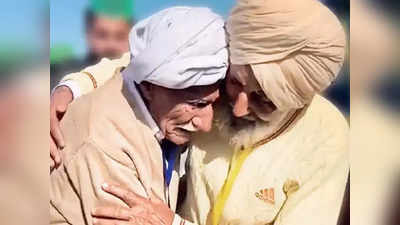 kartarpur sahib : अत्यंत भावुक क्षण! ७४ वर्षांनी भेटले दोन भाऊ अन् अश्रुंचा बांधच फुटला