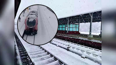 हा नक्की भारतच आहे का? ट्रेनचा मंत्रमुग्ध करणारा व्हिडीओ पाहून व्हाल थक्क