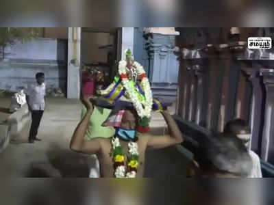 மானாமதுரை வீர அழகர் கோவிலில் சொர்க்க வாசல் திறப்பு!