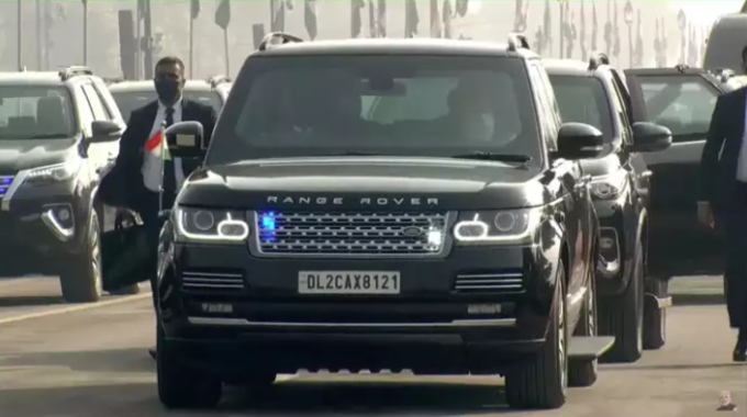 pm modi car