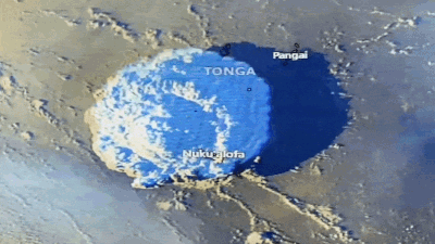 टोंगा में समुद्र के अंदर ज्वालामुखी फटा, अमेरिका और जापान ने दी सूनामी की चेतावनी