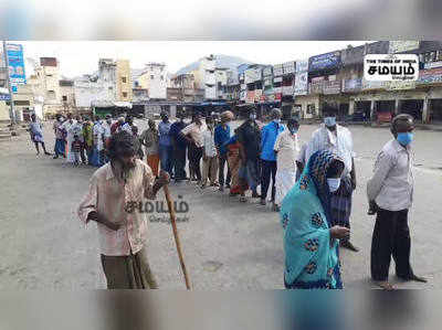 முதியோர்களின் பசியை அடக்கிய சாமி; சமூக சேவகருக்கு குவியும் பாராட்டு!