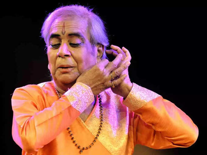 Kathak dancer and Padma Vibhushan awardee Pandit Birju Maharaj