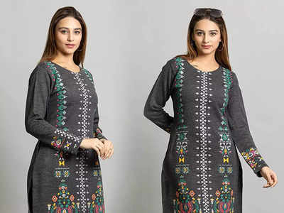 Wollen Kurti: विंटर में एथनिक लुक के लिए पहनें ये कुर्ती बेस्ट, फैब्रिक भी है सॉफ्ट और वार्म