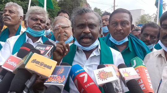 கர்நாடகா போய் வச்சிக்கிறோம்; நீதிக் கேட்டு புறப்பட்டது பேரணி!