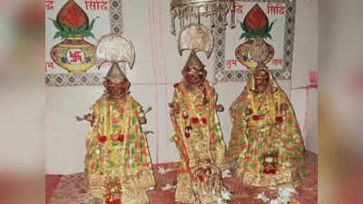 MP News : छतरपुर में बिहारी जी मंदिर से भगवान की अष्‍टधातु की प्रतिमा चोरी